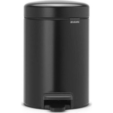 Brabantia Çöp Kutusu Newicon Pedallı 3 Lt Matt Black
