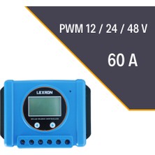 Lexron 60A Pwm Şarj Kontrol Cihazı