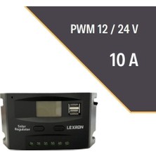 Lexron 10A Pwm Şarj Kontrol Cihazı