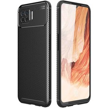 ENSUENO Oppo A73 Kılıf Negro Silikon Kapak - Siyah