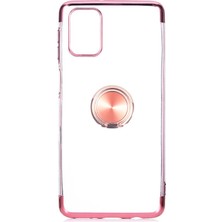ZORE Galaxy M31S Kılıf Gess Silikon-Rose Gold