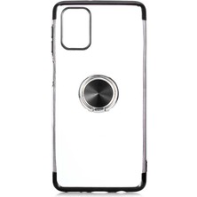 ZORE Galaxy M31S Kılıf Gess Silikon-Siyah