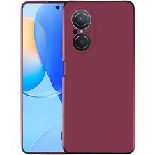 ZORE Huawei Nova 9 Se Kılıf Premier Silikon Kapak-Mürdüm