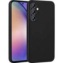 ZORE Galaxy A55 Kılıf Premier Silikon Kapak-Siyah