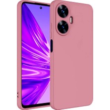 ZORE Realme C55 Kılıf Mara Lansman Kapak-Pembe