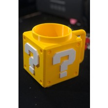 Work3d Super Mario Kutu Içecek Mug'ı 3D Baskı Figür