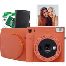 Fujifilm Instax Sq1 Terracotta Turuncu Fotoğraf Makinesi ve Hediye Seti 2