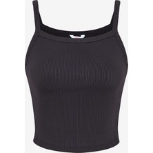 Penti Siyah CUPsecret Kendinden Pedli Crop Cup Top