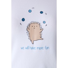 Fun Times Çok Renkli Termal Pantolon Pijama Takımı