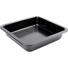 Danazeey 4 Paket 8.8 Inç Kare Kek Tavası, Yapışmaz Bakeware Karbon Çelik Tost Kalıbı Kek, Ekmek, Pizza, Siyah Için Fırın Tepsisi,торт Формы (Yurt Dışından)