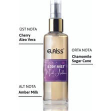 Elaiss Body Mist Misk Amber Vücut Spreyi