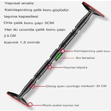 Hubstein Yeni Nesil 92-120CM Koridor Kapı Barfiksi Barfix Aleti Çubuğu Çekme Barı Demiri Bar