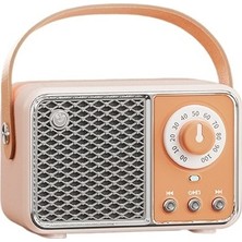 FSD Retro Bluetooth Hoparlör Mini Taşınabilir Hoparlör (Yurt Dışından)