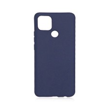 ZORE Oppo A15S Kılıf Premier Silikon Kapak-Lacivert