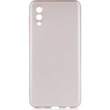 ZORE Galaxy A02 Kılıf Premier Silikon Kapak-Gold