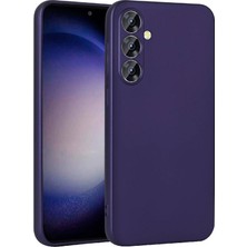 ZORE Galaxy S24 Kılıf Premier Silikon Kapak-Lacivert
