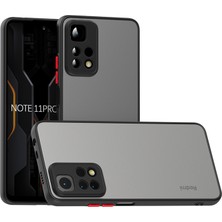 Novatis Xiaomi Redmi Note 11 Pro 4g Uyumlu Ekran Koruyucu + Kılıf 3D Kamera Korumalı Arkası Mat Darbe Emici