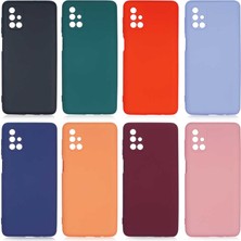 Tecno Gelisen Galaxy M51 Kılıf Zore Mara Lansman Kapak-Lila