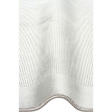 Carpetdocia Montenegro Viskon Karışımlı Sade Desenli Sık Dokuma Oturma Odası Salon Koridor Modern Halı 02 Grey