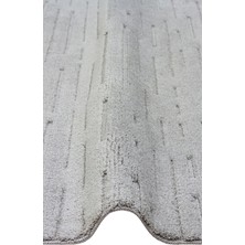 Carpetdocia Patagonya Serisi Sade Desenli Yumuşak Dokulu Salon Oturma Odası Koridor Modern Halı 05 Grey