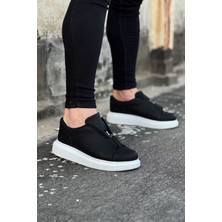 Oby Shoes & Bag WG010 Siyah Cilt Erkek Casual Ayakkabı