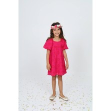 HC Kids Wear Kız Çocuk Fistolu  Elbise