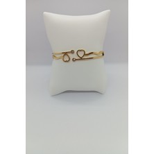 MH Store M-H Store Love Yazılı Çelik Kelepçe