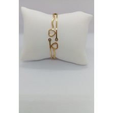 MH Store M-H Store Love Yazılı Çelik Kelepçe