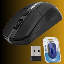 Auris Kablosuz Bağlantılı 1600 Dpı Yazılımsız Optik Mouse