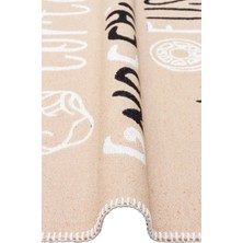Carpetdocia Maya Neo %100 Naturel Pamuk Yıkanabilir Çift Taraflı Oturma Odası Mutfak Koridor Modern Kilim 4bgwh
