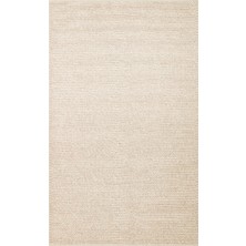 Carpetdocia Woolstar %100 Naturel Kazak Desenli Salon Oturma Odası Koridor Antre El Dokuma Örgü Halı Beıge