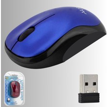 Auris Silent Kablosuz Bağlantılı 1600 Dpı Yazılımsız Optik Mouse