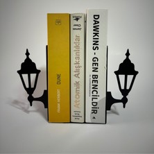 Hero Dizayn Metal Kitap Desteği Kitap Tutucu Ev ve Ofis Dekoratif Aksesuar 2 Li Set