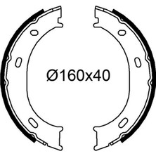 Valeo Fren Balatasi Arka Park Freni Mercedes Sprinter 901 904 95 06-Vw Lt 28 35 46 95 06 12