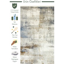 Carpetdocia Üsküdar Serisi Yüksek Kaliteli Sık Dokuma Modern Salon Halısı 05 Grey Xw