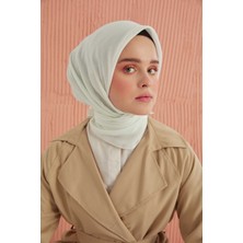 Miray Düz Pamuk Eşarp - Kırık Beyaz
