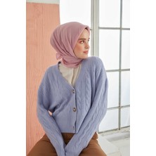 Miray Düz Pamuk Eşarp - Pembe