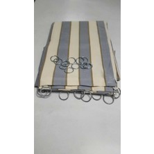 Shy Tekstil Gabardin Kumaş Perde Antrasit Gri