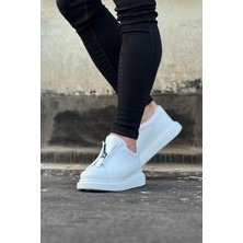 Oby Shoes & Bag WG010 Beyaz Cilt Erkek Casual Ayakkabı