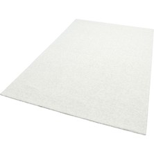 Carpetdocia Royal %100 Naturel Düz Desenli El Emeğiyle Özel Tezgahlarda Üretilen Tensel Uşak Halısı 01 Ivory Nz