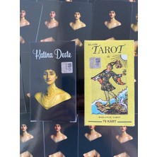 Katina Iki Deste Bir Arada Açıklamalı Katina Destesi ve Açıklamalı Rider Waite Klasik Tarot Destesi