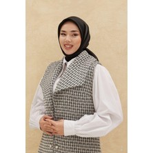 Silk Home Düz Shiny Eşarp - Siyah