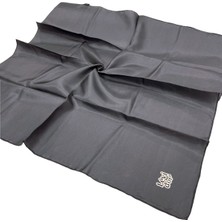 Levidor Düz Twill Ipek Eşarp - Antrasit
