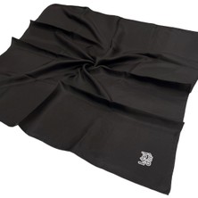 Levidor Düz Twill Ipek Eşarp - Siyah