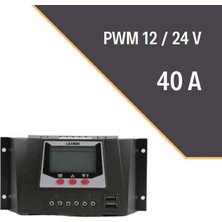 Lexron 40A Pwm Şarj Kontrol Cihazı