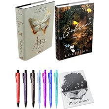 Gökçen 3 Ciltli Loresima ve Ateş Yanmak 1 Ciltli Filiz Puluç 2li Set