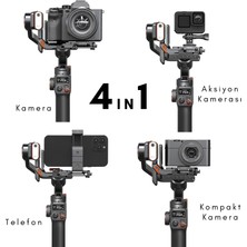 Hohem iSteady MT2 Kit Yapay Zeka Takip Sensörlü 4in1 Kamera sabitleyici Gimbal