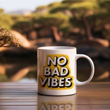 Kuppa Kuppa Motivasyon Kupası, Moral Motivasyon, No Bad Vibes, Kaliteli Kupa Baskı