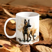 Kuppa Kuppa Belçika Malinois Köpekli Kupa