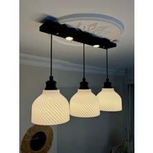 Limon 3design Radiance 3'Lü Sarkıt Avize - Modern Tasarım Yatak Odası Salon Yemek Odası Mutfak